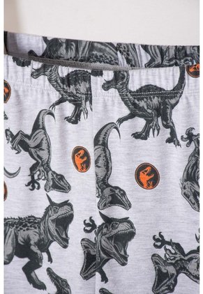Pijama De Jurassic World Pantalón Largo Multicolor Para Niño 12