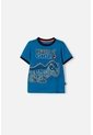 Camiseta De Jurassic World Manga Corta Azul Para Niño 2T A 6T 4T de Universal
