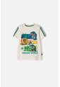Camiseta De Jurassic World Manga Corta Marfil Para Niño 2T A 6T 4T de Universal