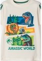 Camiseta De Jurassic World Manga Corta Marfil Para Niño 2T A 6T 4T de Universal