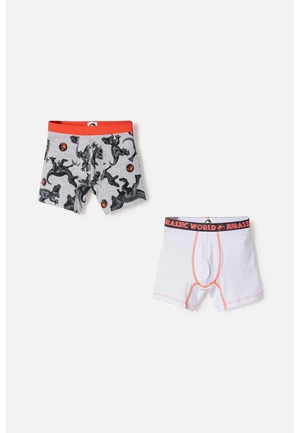 Pack X2 Boxer De Jurassic World Multicolor Para Niño 6