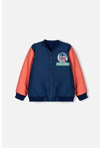 Chaqueta De Jurassic World Con Cierre Multicolor Para Niño 2T A 6T 3T Universal