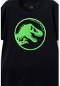 Camiseta De Jurassic World Negra Manga Corta Estampada Para Niño 8 de Universal