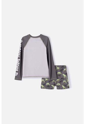 Conjunto De Baño De Jurassic World Verde Para Niño 10