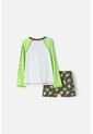 Conjunto De Baño De Jurassic World Verde Y Marfil Para Niño 10 de Universal