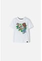 Camiseta De Jurassic World Blanca Manga Corta Para Niño 2T A 5T 5T de Universal