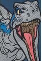 Buzo De Jurassic World Azul De Diseño Cerrado Para Niño 2T A 5T 4T de Universal