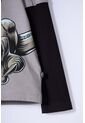 Camiseta De Jurassic World Gris Y Negra Doble Manga Para Niño 8 de Universal