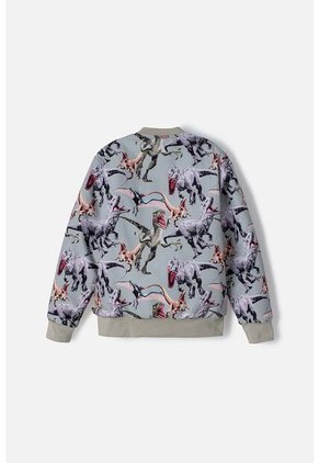 Chaqueta De Jurassic World Con Cierre Verde Oliva Para Niño 12