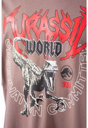 Camiseta De Jurassic World Relax Fit Para Hombre XL