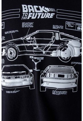 Camiseta De Back To The Future Regular Fit Genero Neutro M