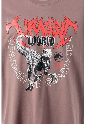 Camiseta De Jurassic World Relax Fit Para Hombre XL