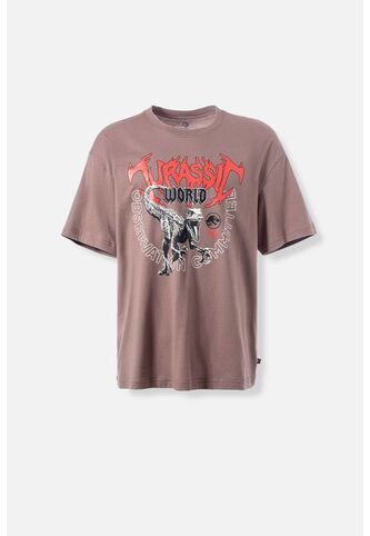 Camiseta De Jurassic World Relax Fit Para Hombre XL UNIVERSAL STUDIOS