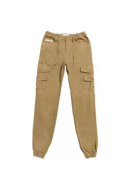 PANTALON UNPLUGGEED HOMBRE 56235R OCRE Talla 38
