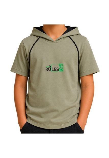 CAMISETA UNPLUGGEED NIÑO 76063 VERDE Talla 10
