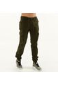 PANTALON UNPLUGGEED HOMBRE 56080 VERDE MILITAR de Unpluggeed