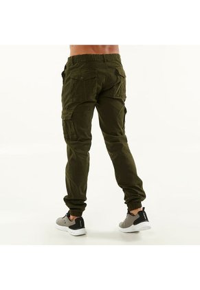 PANTALON UNPLUGGEED HOMBRE 56080 VERDE MILITAR