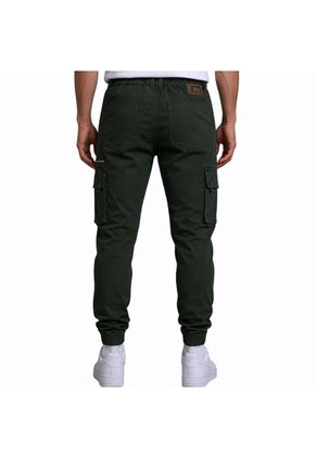 PANTALON UNPLUGGEED HOMBRE 56288R VERDE MILITAR Talla 34
