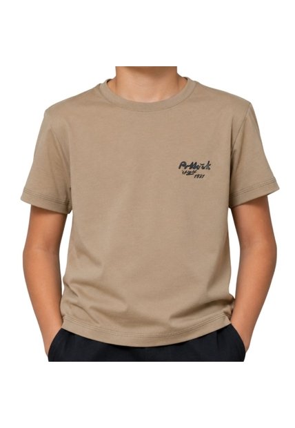CAMISETA UNPLUGGEED NIÑO 77083 MOCCA Talla 12