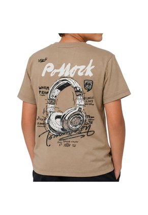 CAMISETA UNPLUGGEED NIÑO 77083 MOCCA Talla 12