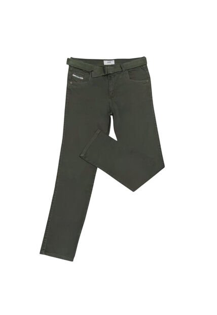 PANTALON UNPLUGGEED HOMBRE 58405P VERDE MILITAR Talla 36