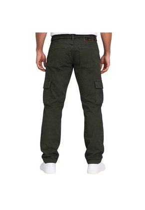 PANTALON UNPLUGGEED HOMBRE 58458C VERDE MILITAR Talla 32