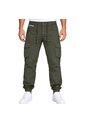 PANTALON UNPLUGGEED HOMBRE 56298R VERDE MILITAR Talla 32 de Unpluggeed
