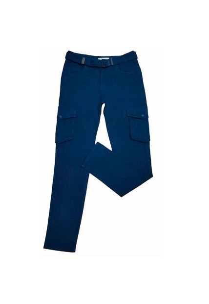 PANTALON UNPLUGGEED HOMBRE 58375C AZUL PETROLEO Talla 38
