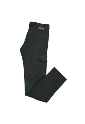 PANTALON UNPLUGGEED HOMBRE 58434C VERDE MILITAR Talla 34