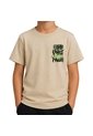 CAMISETA UNPLUGGEED NIÑO 77084 CAQUI Talla 10 de Unpluggeed