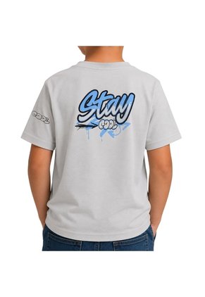 CAMISETA UNPLUGGEED NIÑO 77058 GRIS CLARO Talla 6