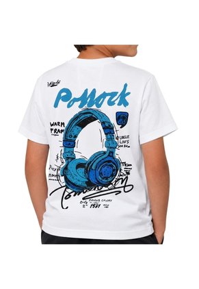 CAMISETA UNPLUGGEED NIÑO 77083 BLANCO Talla 18