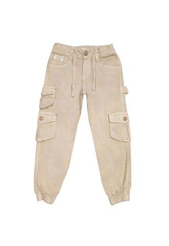 PANTALON UNPLUGGEED NIÑO 34166R CAQUI Talla 6 Unpluggeed