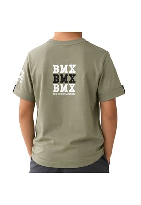 CAMISETA UNPLUGGEED NIÑO 77057 VERDE OLIVA Talla 10