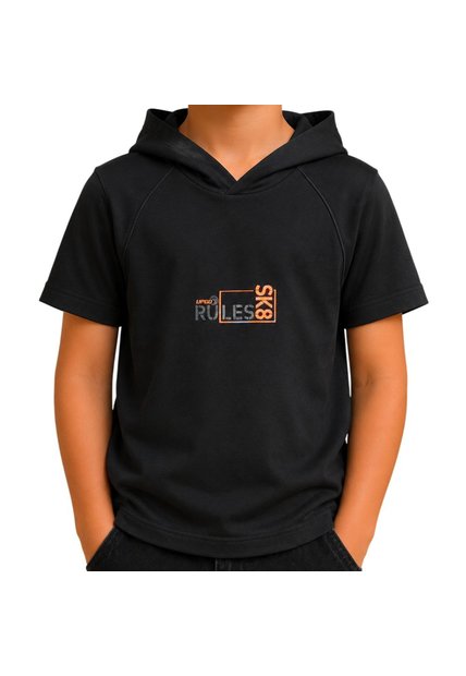 CAMISETA UNPLUGGEED NIÑO 76063 NEGRO Talla 14