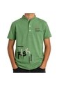 CAMISETA UNPLUGGEED NIÑO 70444 VERDE Talla 12 de Unpluggeed