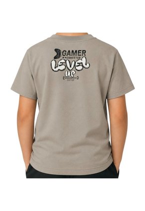 CAMISETA UNPLUGGEED NIÑO 77053 CAQUI Talla 16