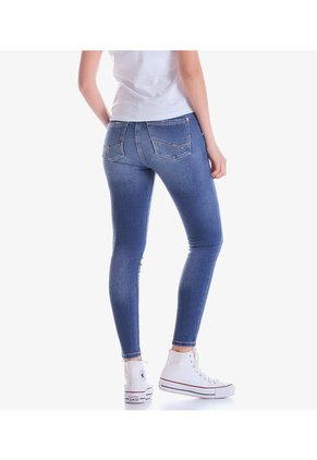Jean Skinny Para Mujer Unser