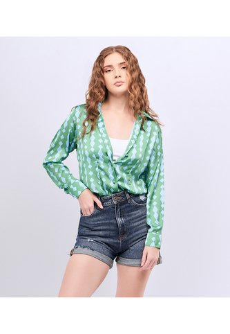 Blusa Para Mujer Camisera Manga Larga Unser Unser