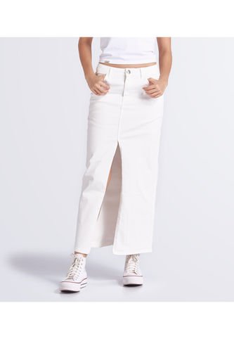 Falda Para Mujer Larga Con Abertura Y Bolsillos Unser Unser