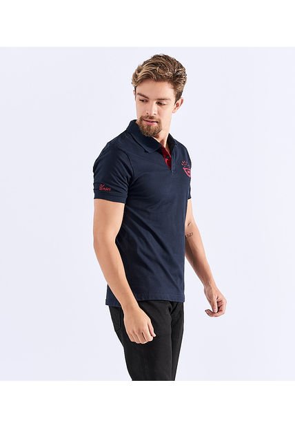 Polo Para Hombre Slim Bordado Unser