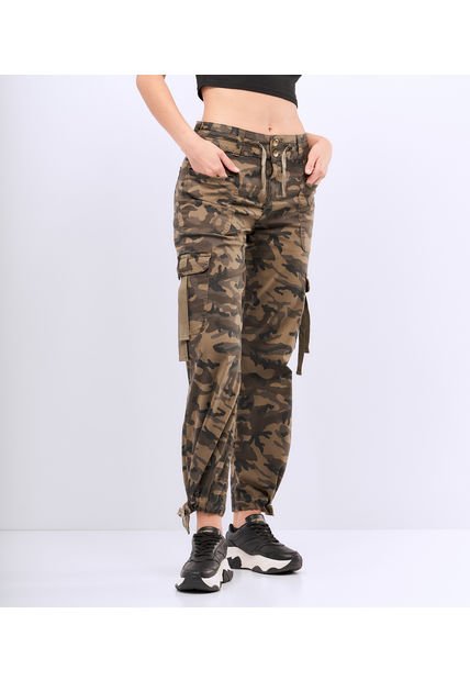 Pantalon Camuflado Para Mujer Unser