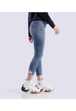 Jean Skinny Con Proceso Medio Para Mujer Unser