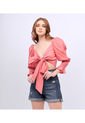 Blusa Para Mujer Corta Con Tiras Para Anudar Unser de Unser