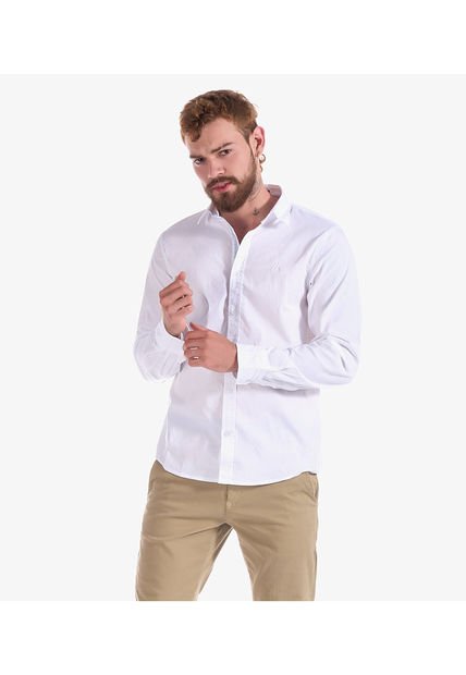 Camisa Manga Larga Para Hombre Unser