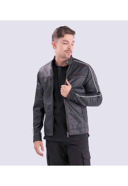 Chaqueta En Polipiel Para Hombre Unser