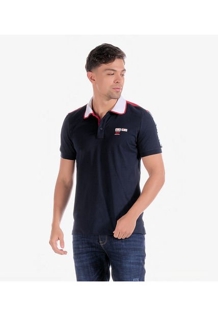 Polo Para Hombre Estampado Unser