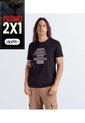 Camiseta Unicolor Estampada Unser de Unser