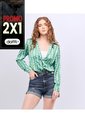 Blusa Para Mujer Camisera Manga Larga Unser de Unser