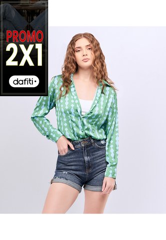 Blusa Para Mujer Camisera Manga Larga Unser Unser